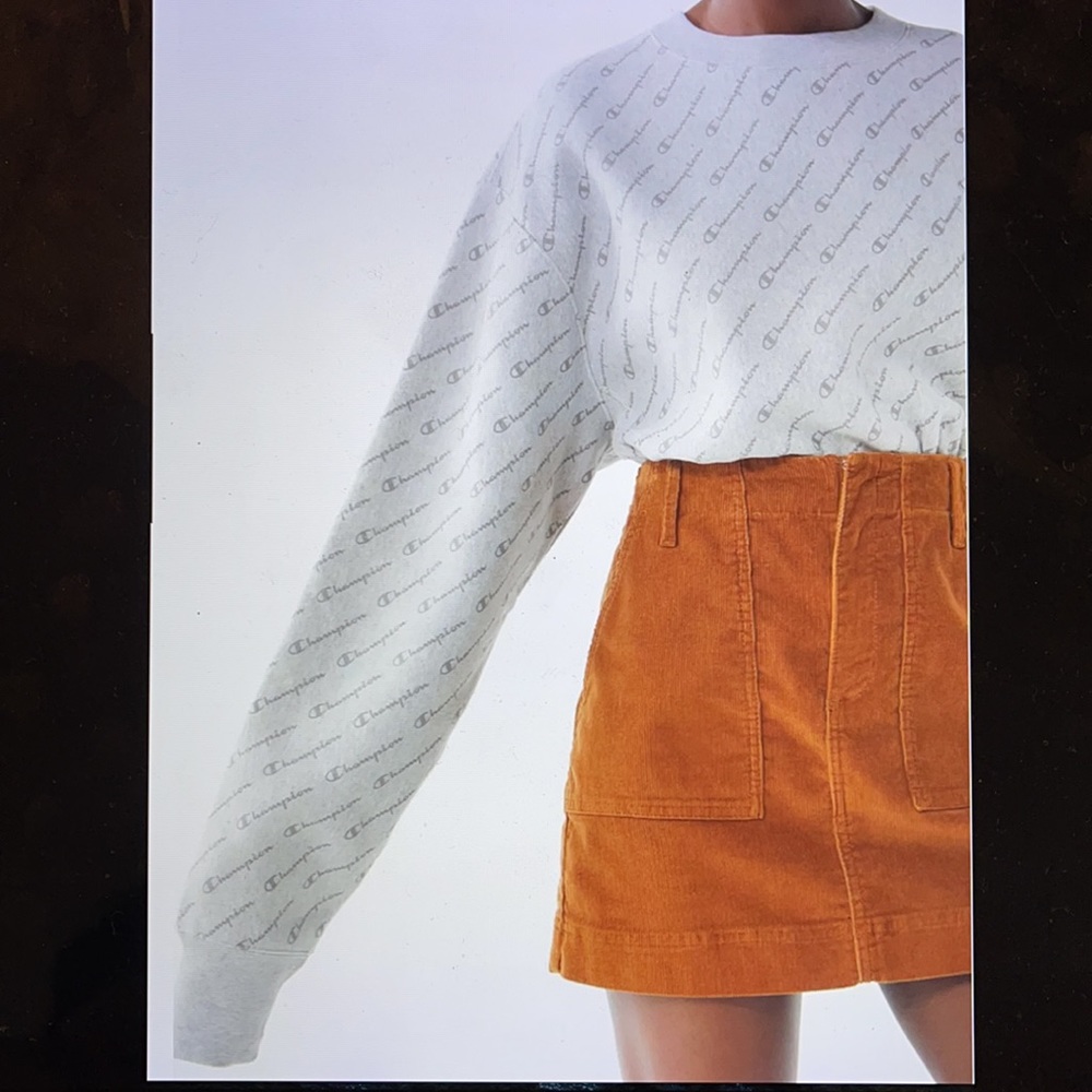 Champion Reverse Weave Print Crop Sweatshirt - image 3